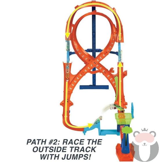 Hot Wheels Писта Mattel Vertical Jump с една кола Tediko bg