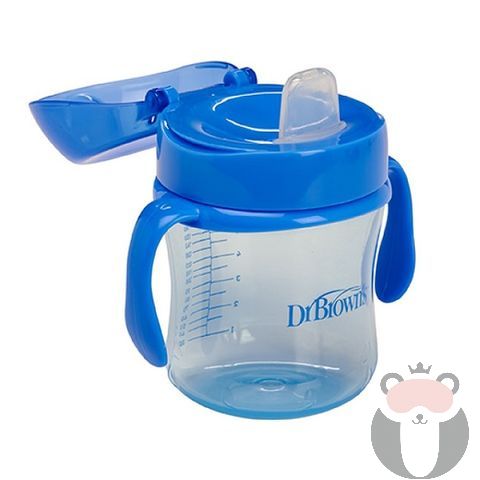 Dr.Brown's Преходна чаша с мек накрайник за деца над 6 месеца  х180мл 