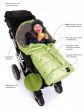 Kaiser Детски термочувал за количка, 48х105см, JOOY Starprint Light Grey