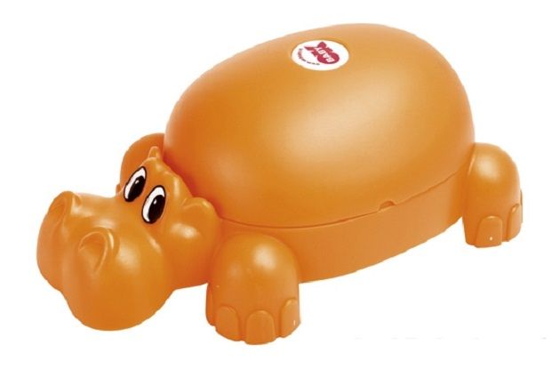 OkBaby Бебешко гърне Hippo оранжев