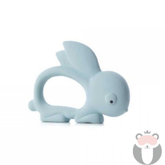 JANE Гризалка зайче - латекс Aquarel Blue