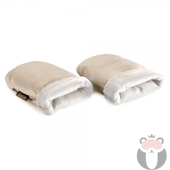 JANE Ръкавици за количка Cream