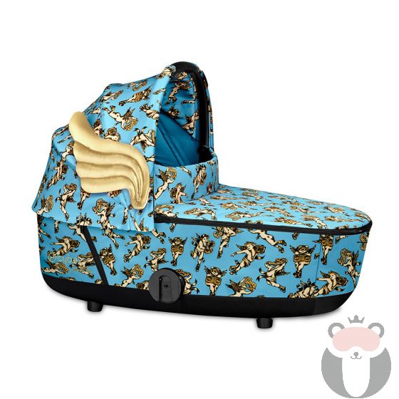 Cybex Кош за новородено Mios Lux Jeremy Scott Cherubs blue