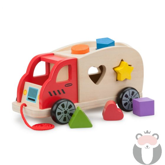 Камион за сортиране на форми New Classic Toys