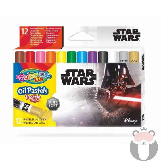 Colorino Маслени пастели Star Wars 12 цвята