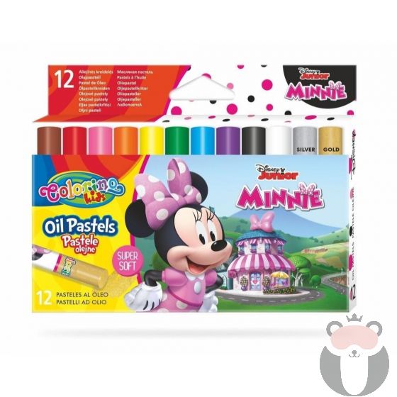 Colorino Маслени пастели Minnie Mouse 12 цвята