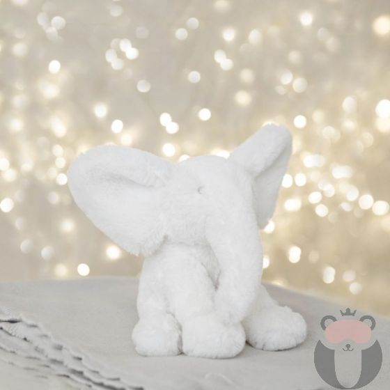 Widdop Bambino Текстилна плюшена играчка Слонче 13см White Elephant