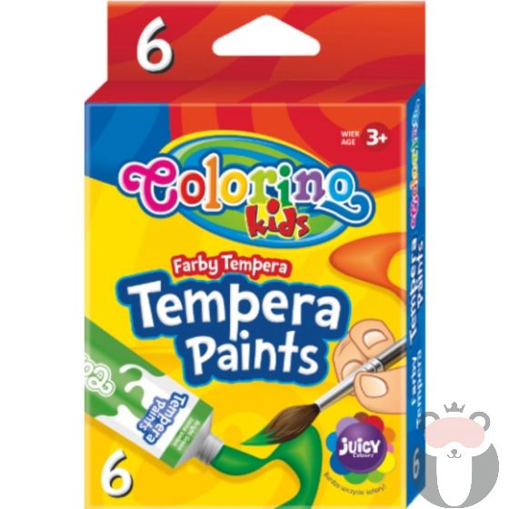 Colorino Темперни бои 6 цвята в тубички