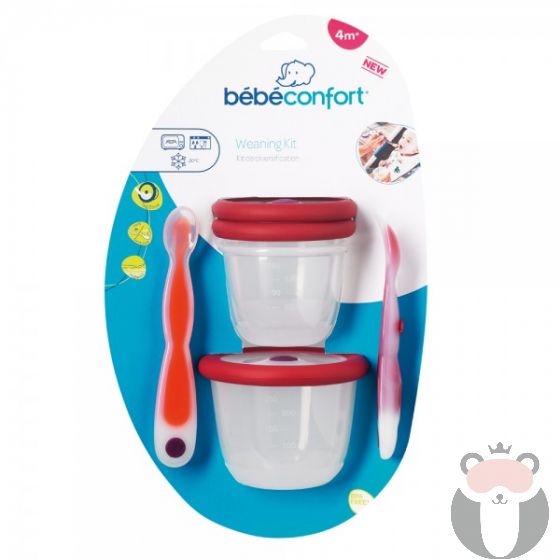 Bebe Confort Комплект за хранене стъпка 1 4m+