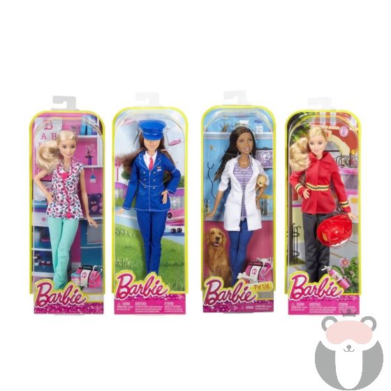 Кукла Mattel BARBIE 29см с професии - асортимент