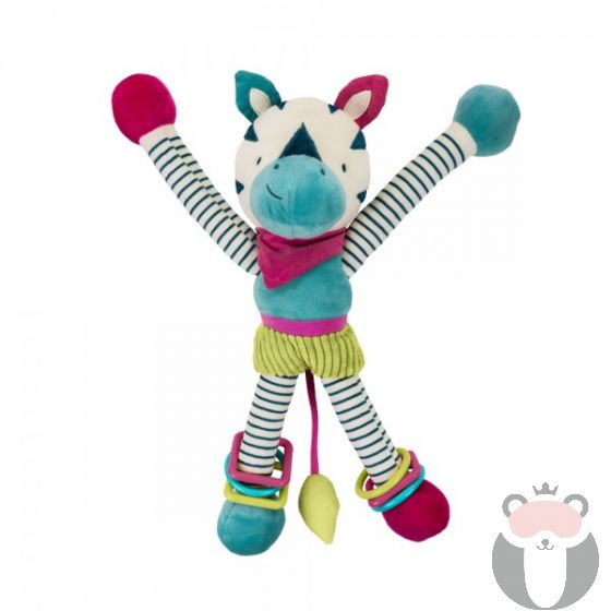 Bebe Confort Текстилна играчка Crazy Zebra Savannah