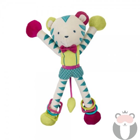 Bebe Confort Текстилна играчка Crazy Tiger Savannah
