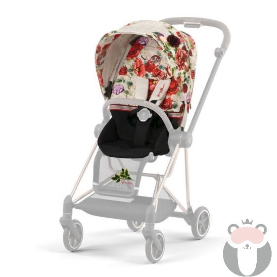  Cybex Тапицерия за седалка Cybex Mios 3 Seat pack Lux Spring Blossom. light