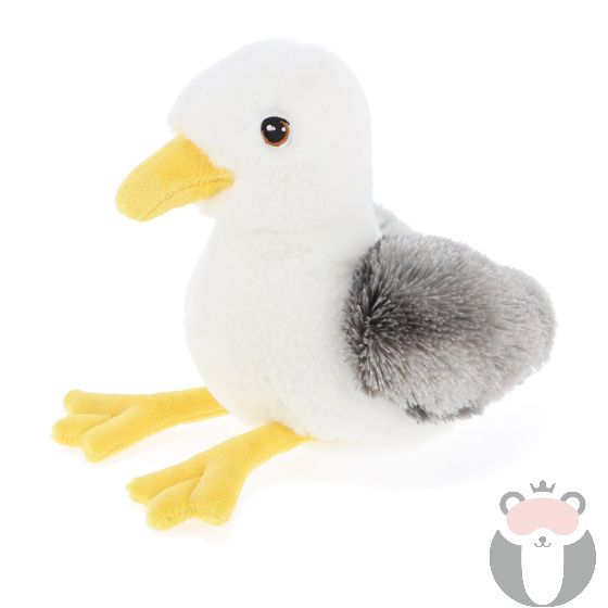 Чайка, екологична плюшена играчка от серията Keeleco, 25 см