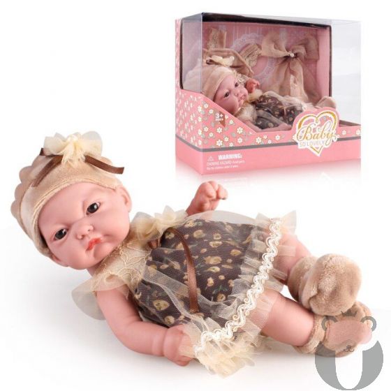 Raya Toys Kукла бебе с дрехи Испанче Baby So Lovely 25 cm