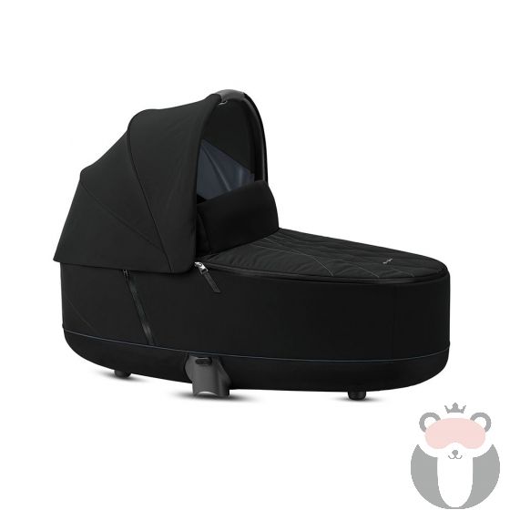 Кош за новородено Cybex Priam/e-PRIAM Lux Deep Black 2020