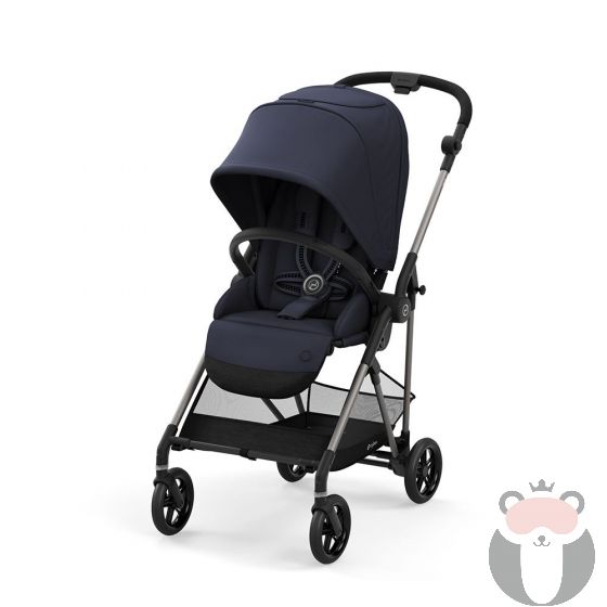 Cybex Бебешка количка MELIO 2021 Navy Blue