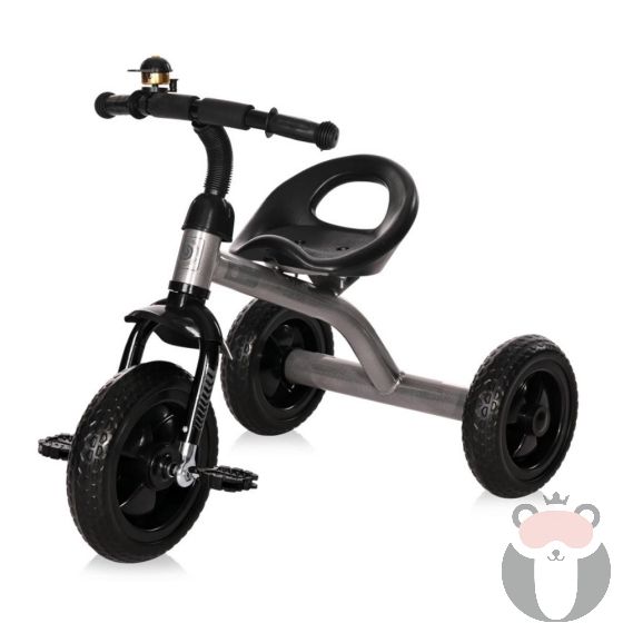 Lorelli Детски  велосипед-триколка A28, Grey and black