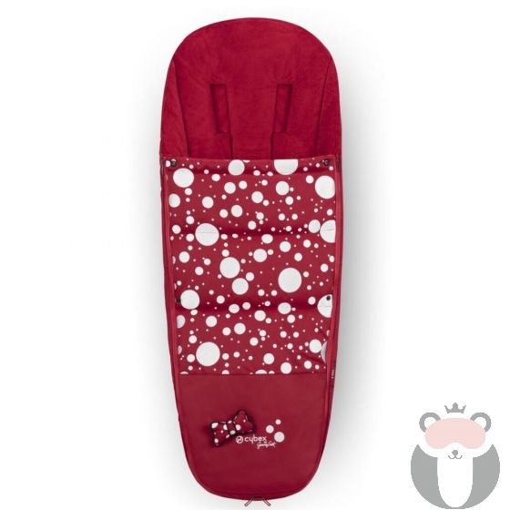 Cybex Чувалче за количка Platinum New Generation Jeremy Scott Petticoat Red