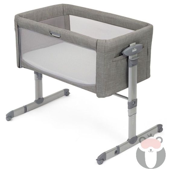  Joie Бебешка кошара Next to me roomie™ glide, FOGGY GRAY