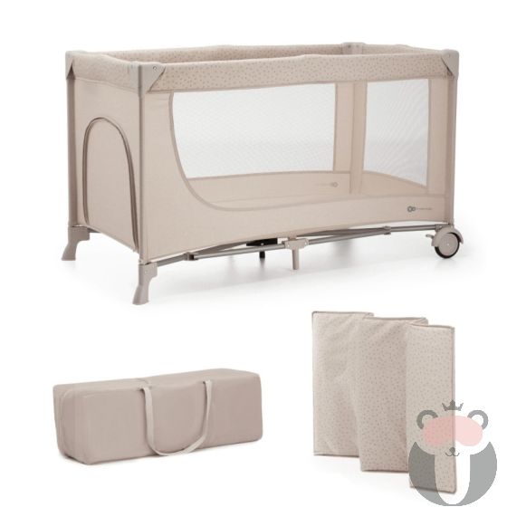 Бебешка кошара Kinderkraft JOY SIMPLE 2 , BEIGE