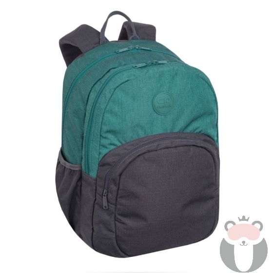 Coolpack Ученическа раница Rider - Green / Black