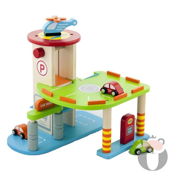 Гараж за коли  Viga toys