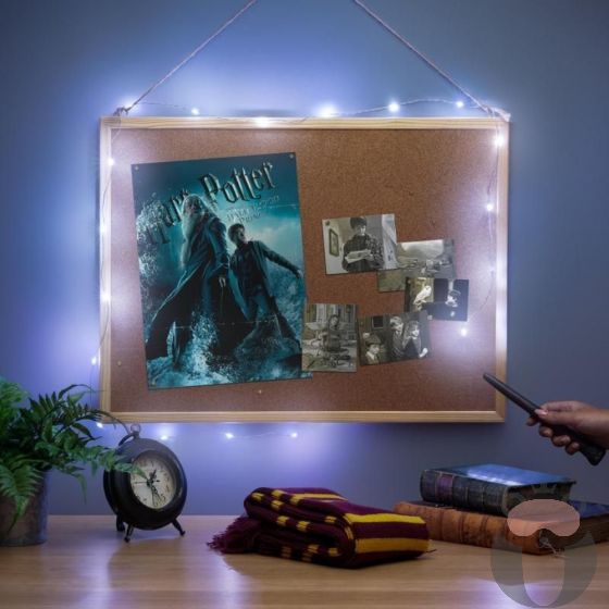 Низ от лампички Harry Potter с магическа пръчка