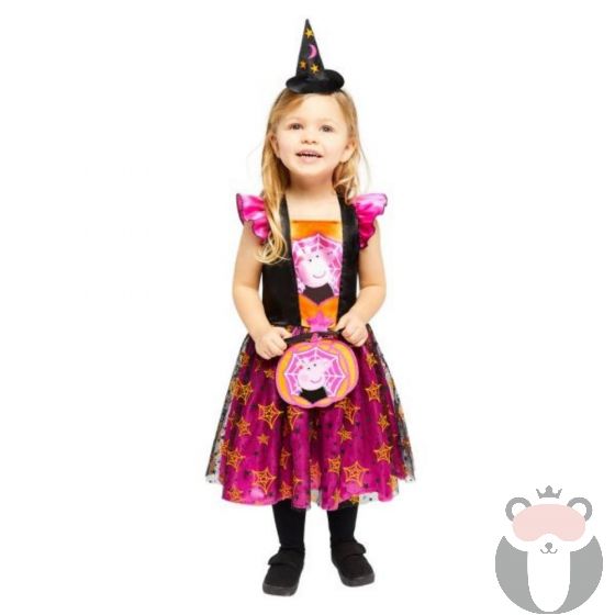 Детски карнавален костюм Amscan Peppa Pig Orange Dress 3-4 години