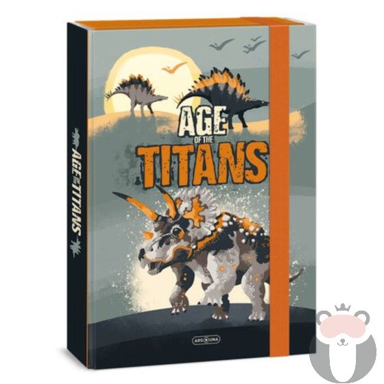 Кутия с ластик А4 Ars Una Age of the Titans (5261)