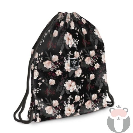 Ars Una Голяма спортна торба Flowery Black (5374) 24