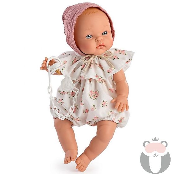 Кукла  Алекс с боди на цветя, Asi dolls