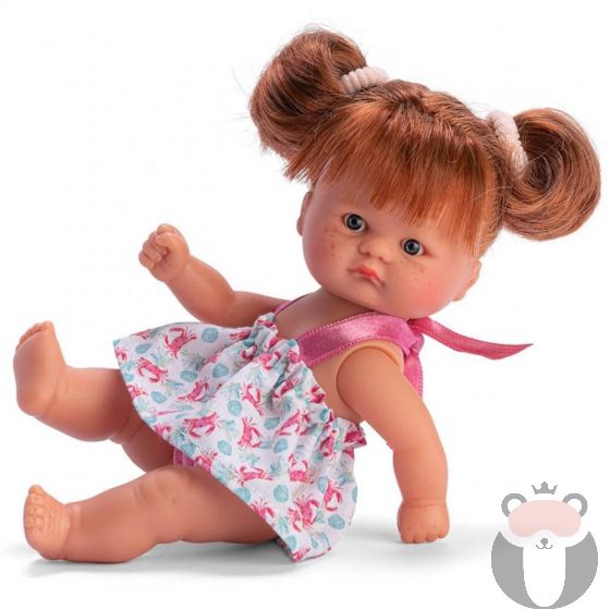 Кукла-бебе  Тита с плажна рокля, Bomboncin, Asi dolls