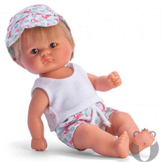 Кукла-бебе Нико с плажен тоалет, Bomboncin, Asi dolls