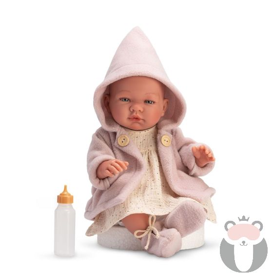 Asi, Кукла-бебе Мария, с розово палто, 43 см