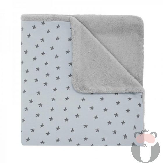 Baby Clic Бебешко одеяло 75х110см - Little Star Azul