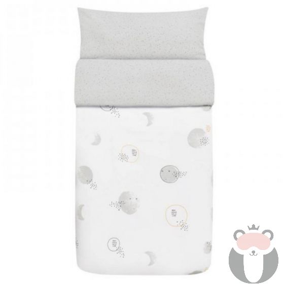 Baby Clic Спален комплект 3 части, 60х120см - Nuit White