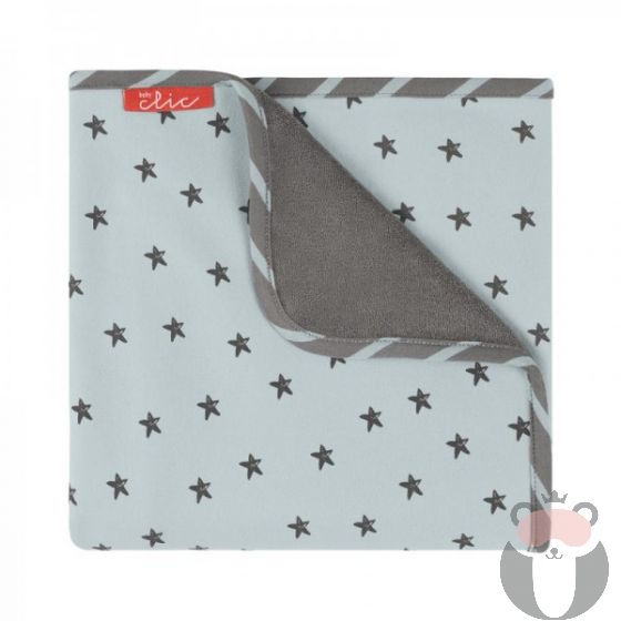 Baby Clic Бебешко памучно одеяло 75х80см – Plane Azul