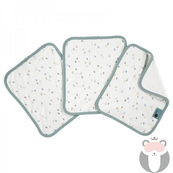 Baby Clic Комплект 3 броя кърпи - Lavanda