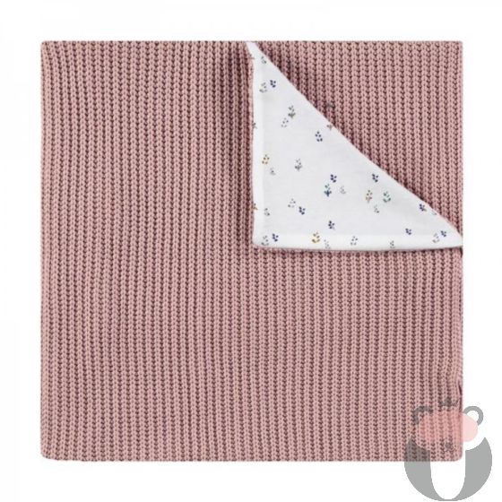 Baby Clic Плетено одеяло 75х110см - Pink
