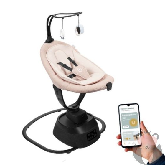 Babymoov Бебешка Люлка Swoon Evolution Connect Mocca