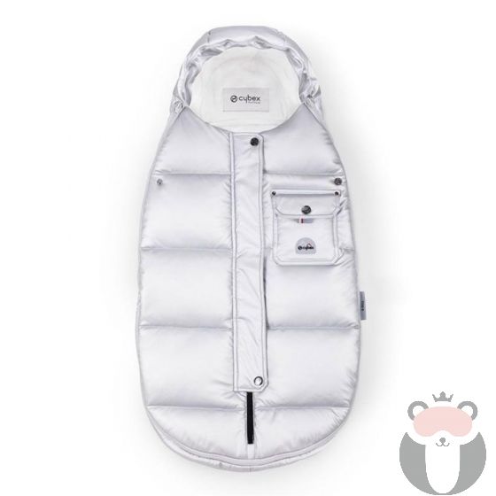 Cybex Чувалче за стол за кола Platinum Winter Mini, Arctic Silver