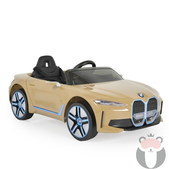 Акумулаторна кола BMW i4, шампанско