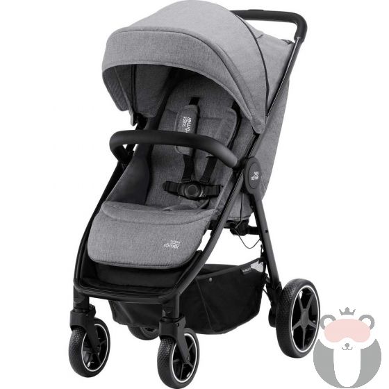 Britax Детска количка B-Agile R - Elephant GreyBlack