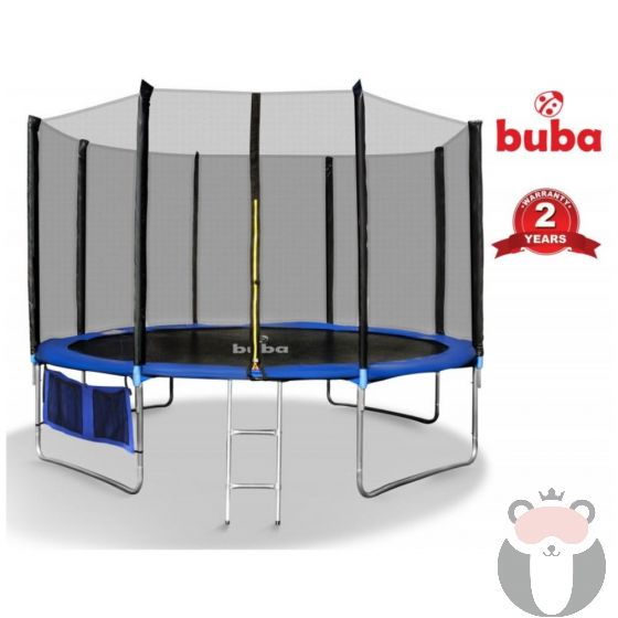 Buba Детски батут 14FT (427 см) с мрежа и стълба