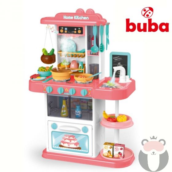Детска кухня Buba Home Kitchen, 43 части, 889-164, розова