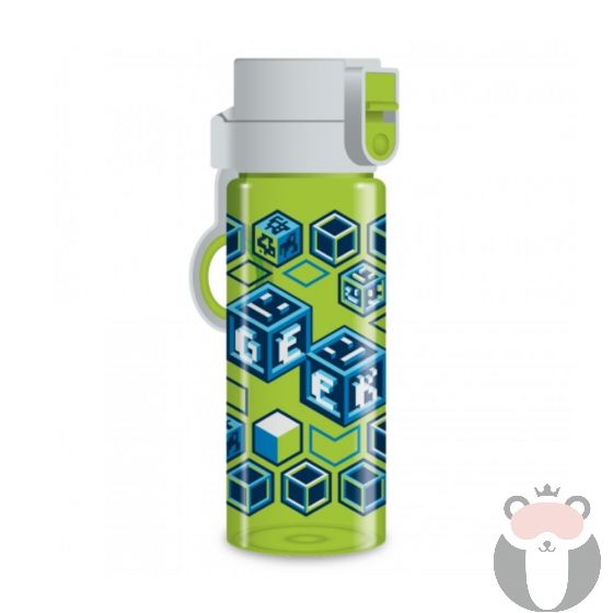 Ars Una Бутилка за вода Geek 475ml - BPA free, Зелена