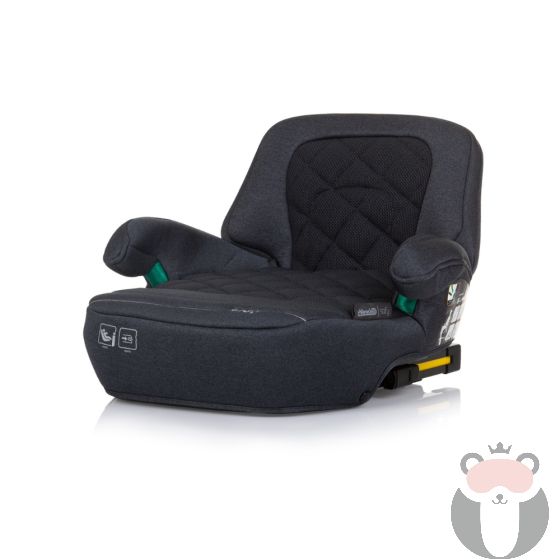 Chipolino Седалка за кола I-SIZE 125-150СМ SAFY, Гранит