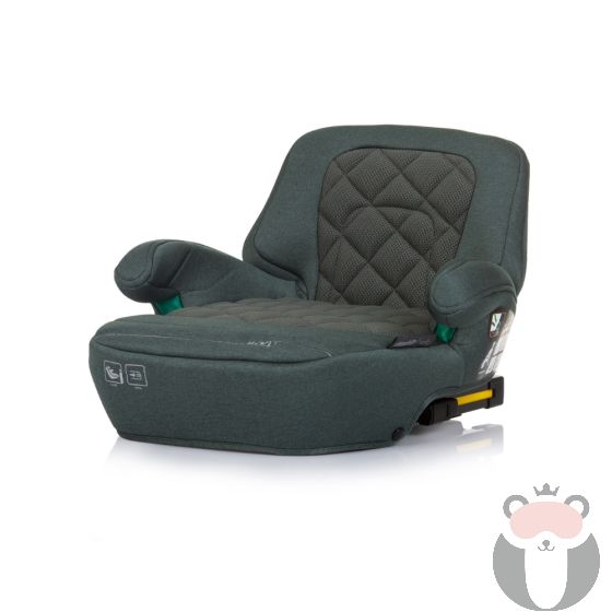 Chipolino Седалка за кола I-SIZE 125-150СМ SAFY, Зелен