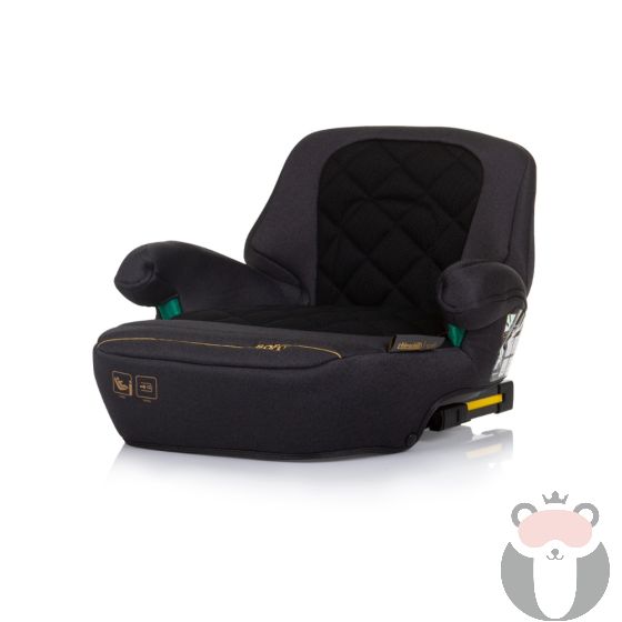 Chipolino Седалка за кола -SIZE 125-150SAFY, Обсидиан